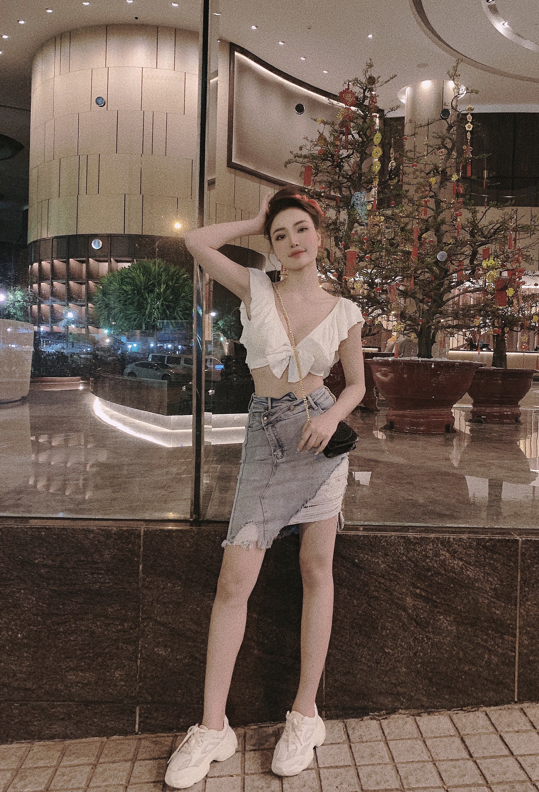 Mua Chân Váy Jean Nữ, Cao Cấp Phối Rách Gợi Cảm Cho Mùa Hè 2023 Mẫu Mới  MS01 - Xanh - M tại Pomano Fashion | Tiki